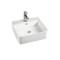 Rectangular cerámica porcelana arte lavabo baño etapa lavabo